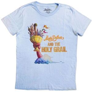 Monty Python Womens/Ladies Holy Grail Lifted T-Shirt / Light Blue